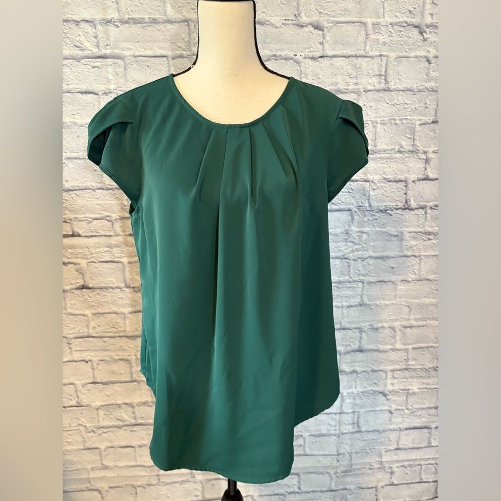 Chic Teal Women's Blouse